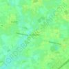 Topografische kaart Großsander, hoogte, reliëf