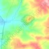 Topografische kaart Ain Nehass, hoogte, reliëf