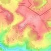 Topografische kaart Magnitot, hoogte, reliëf