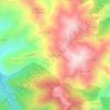 Topografische kaart Laghrous, hoogte, reliëf