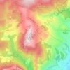 Topografische kaart Serelles, hoogte, reliëf