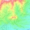 Topografische kaart Vigliano, hoogte, reliëf