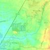 Topografische kaart Wymott, hoogte, reliëf