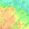 Topografische kaart Les Petits Oiseaux, hoogte, reliëf