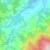 Topografische kaart Miriani di sotto, hoogte, reliëf
