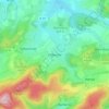 Topografische kaart Felbecke, hoogte, reliëf