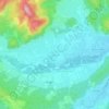 Topografische kaart Varpolje, hoogte, reliëf