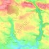 Topografische kaart Keramboyec, hoogte, reliëf