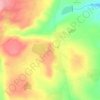 Topografische kaart رام العنز, hoogte, reliëf