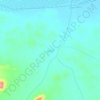 Topografische kaart الخطيم, hoogte, reliëf