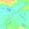 Topografische kaart Peltovuoma, hoogte, reliëf