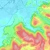 Topografische kaart Mallin, hoogte, reliëf
