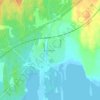 Topografische kaart Hörnefors, hoogte, reliëf