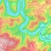 Topografische kaart Cordemois, hoogte, reliëf