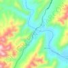 Topografische kaart Tumusla, hoogte, reliëf