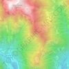 Topografische kaart Sn2, hoogte, reliëf