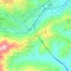 Topografische kaart Specola, hoogte, reliëf