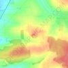 Topografische kaart Eiselberg, hoogte, reliëf