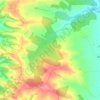 Topografische kaart Le Grand Coubin, hoogte, reliëf