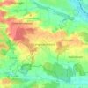 Topografische kaart Langensteinbach, hoogte, reliëf