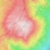 Topografische kaart Leiranco, hoogte, reliëf