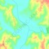 Topografische kaart Youngstown, hoogte, reliëf
