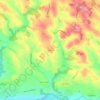 Topografische kaart Grimaut, hoogte, reliëf