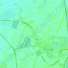Topografische kaart Stakenborg, hoogte, reliëf