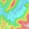 Topografische kaart Lemprato, hoogte, reliëf