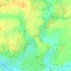 Topografische kaart La Militais, hoogte, reliëf
