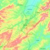 Topografische kaart 黎平县, hoogte, reliëf
