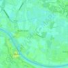 Topografische kaart Molenhoek, hoogte, reliëf