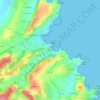 Topografische kaart El Aramar, hoogte, reliëf