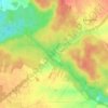 Topografische kaart Boissy-Lévignen, hoogte, reliëf