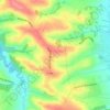 Topografische kaart Montmaure, hoogte, reliëf