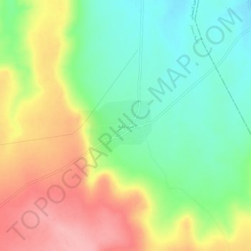 Topografische kaart Mardagana, hoogte, reliëf