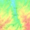 Topografische kaart Haneffe, hoogte, reliëf