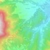 Topografische kaart Beltramone, hoogte, reliëf