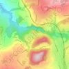 Topografische kaart Néplier, hoogte, reliëf