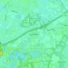 Topografische kaart Posterenk, hoogte, reliëf
