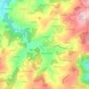 Topografische kaart Le Roule, hoogte, reliëf
