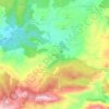 Topografische kaart Beniaia, hoogte, reliëf