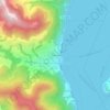 Topografische kaart Cambianica, hoogte, reliëf