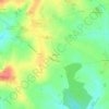 Topografische kaart Meung, hoogte, reliëf