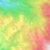 Topografische kaart Nigerpass, hoogte, reliëf