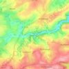 Topografische kaart Aasselburermillen, hoogte, reliëf