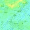 Topografische kaart Dolgow, hoogte, reliëf