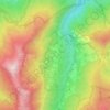 Topografische kaart Tagliole, hoogte, reliëf