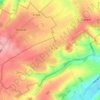 Topografische kaart Maisnil Bout d'Aval, hoogte, reliëf
