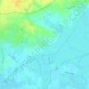 Topografische kaart Moricq, hoogte, reliëf